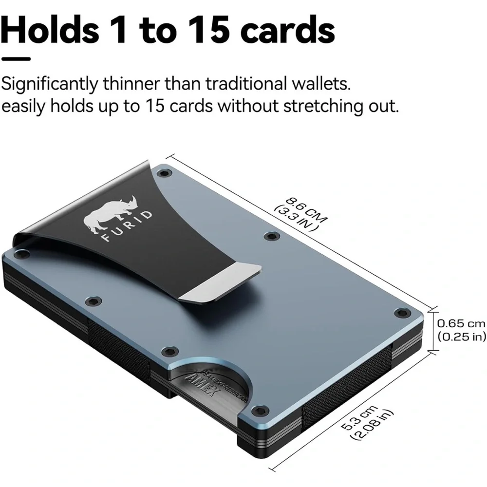 Slim card holder wallet